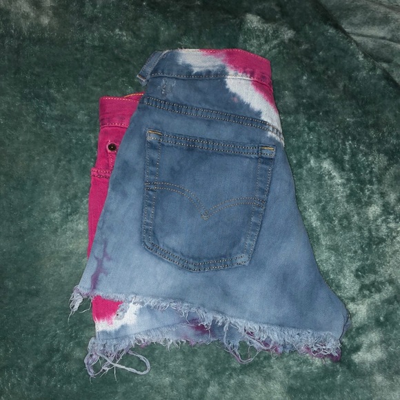Levi’s slim fit tie dyed shorts - Picture 5 of 7